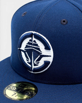 Primary Logo 5950 Fitted Hat - Headwear - Navy - 60-000052-7