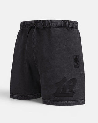 Pro Standard Vanguard Wash Stealth Logo Shorts - Apparel - Black - 21-000033-S