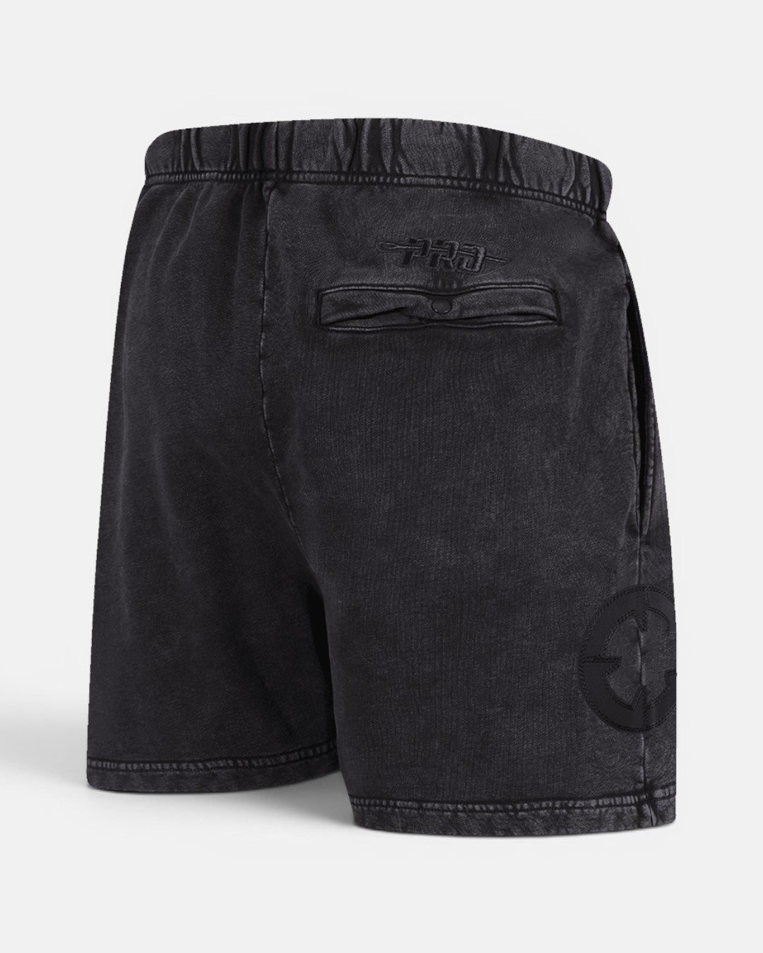 Pro Standard Vanguard Wash Stealth Logo Shorts - Apparel - Black - 21-000033-S