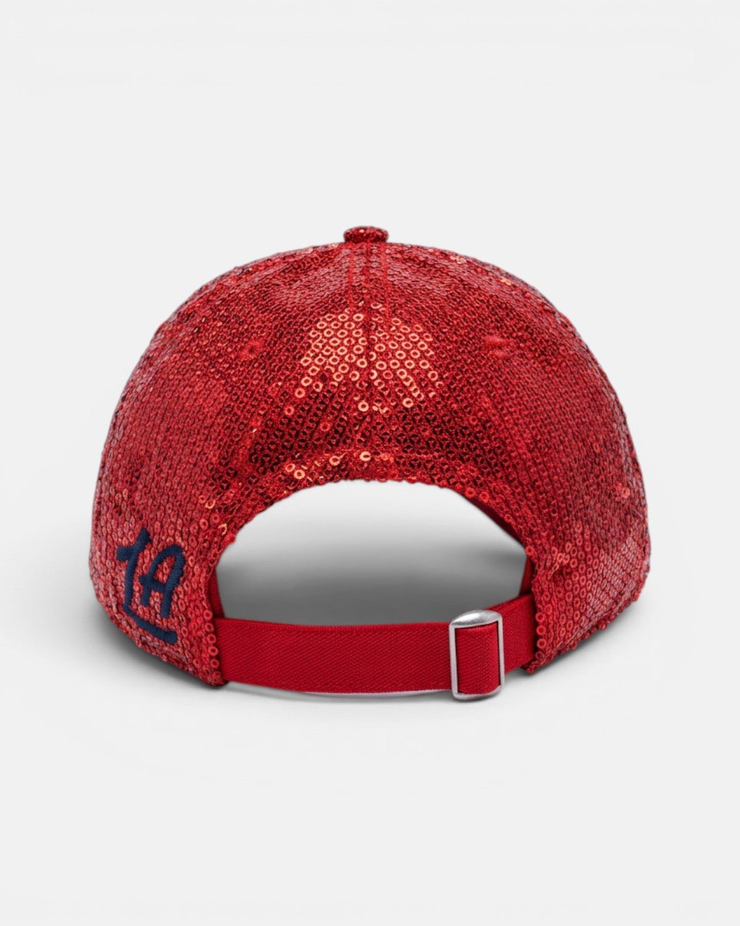 Red Sequin LA Clean Up Strapback Hat - Headwear - Red - 61-000012