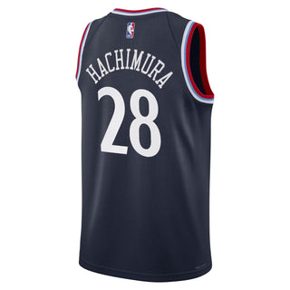 Rui Hachimura Icon Swingman Jersey - Jerseys - Navy - 11-000237-XS