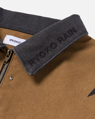 Ryoko Rain x LA All - Star Canvas Jacket - Brown - 20-000402-S