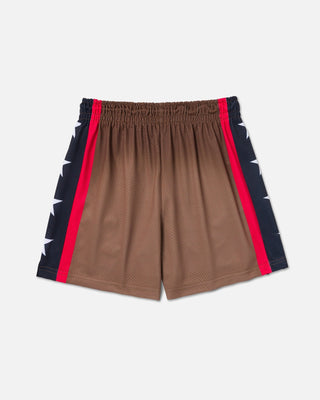 Ryoko Rain x NBA All - Star “Star Panel” Mesh Shorts - Brown - 21-000050-S