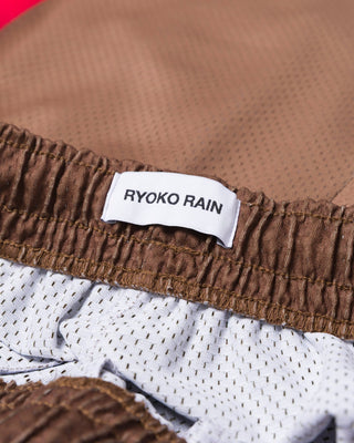 Ryoko Rain x NBA All - Star “Star Panel” Mesh Shorts - Brown - 21-000050-S