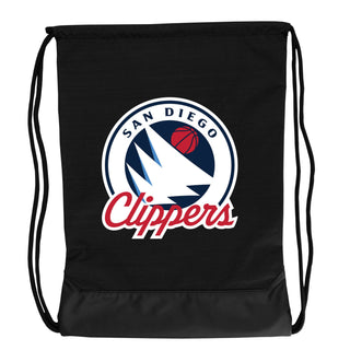 San Diego Clippers Drawstring Bag – Black - Accessories - 51-000020