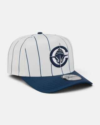 Satin Pinstripe 950 Snapback Hat - Headwear - White - 60-000133