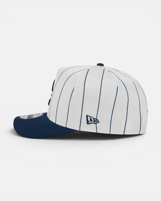 Satin Pinstripe 950 Snapback Hat - Headwear - White - 60-000133