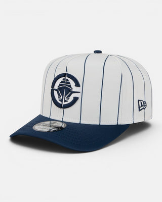 Satin Pinstripe 950 Snapback Hat - Headwear - White - 60-000133