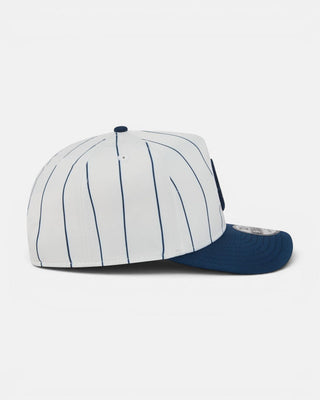 Satin Pinstripe 950 Snapback Hat - Headwear - White - 60-000133