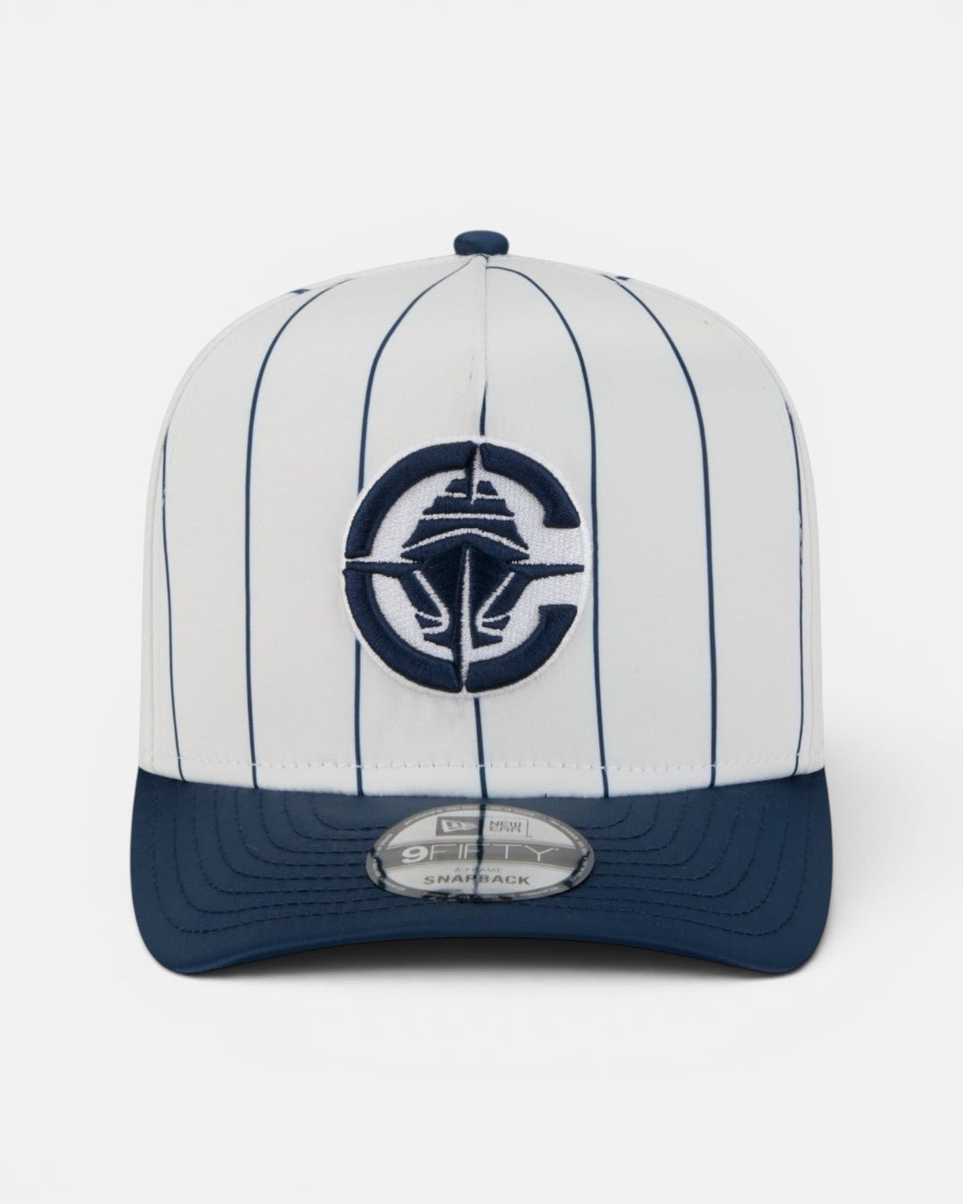 Satin Pinstripe 950 Snapback Hat - Headwear - White - 60-000133