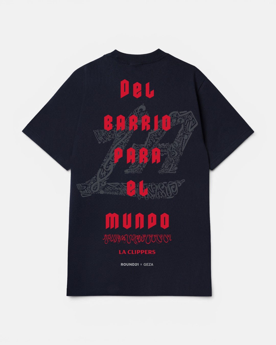 Somos Clippers "Del Barrio Para El Mundo" Tee - T-Shirts - Black - 20-000576-S