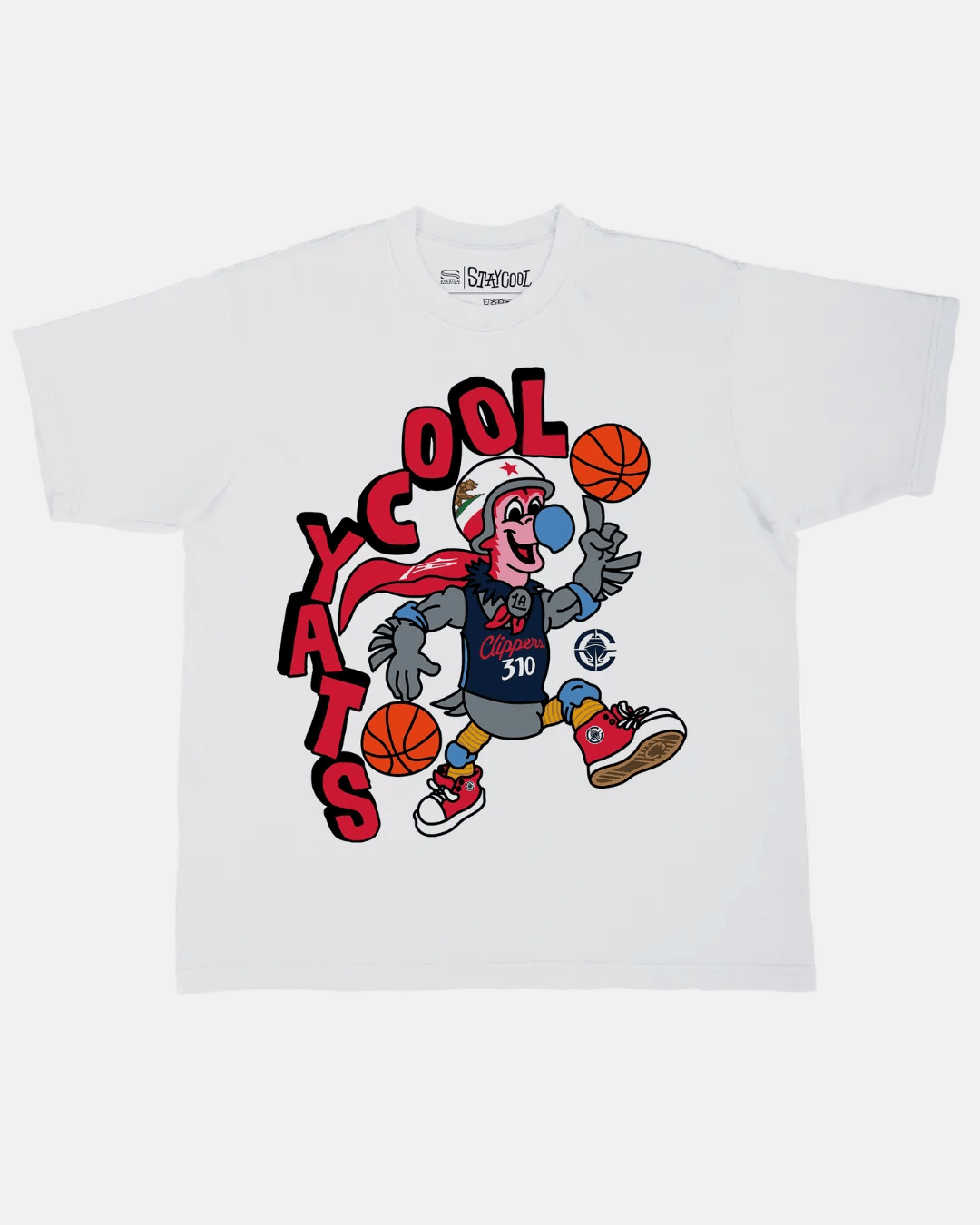 Stadium Essentials StayCool NYC x Chuck Tee - Apparel - White - 20-000442-S