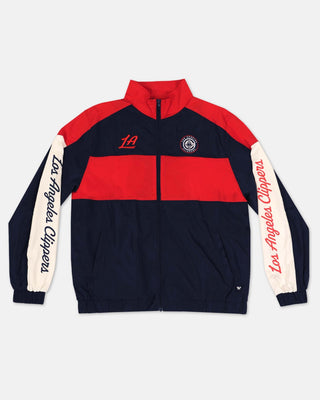 Three - Tone Clippers Zip Up Windbreaker - Apparel - Navy/Red/White - 20 - 000202 - S