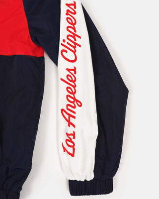 Three - Tone Clippers Zip Up Windbreaker - Apparel - Navy/Red/White - 20 - 000202 - S