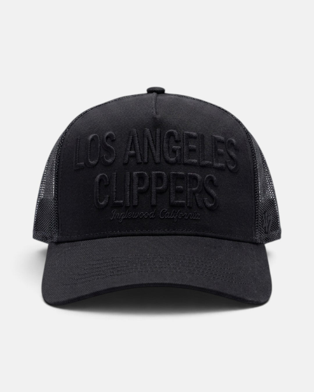 Tonal LA Clippers Inglewood Hitch Snapback Hat - Headwear - Black - 60-000259
