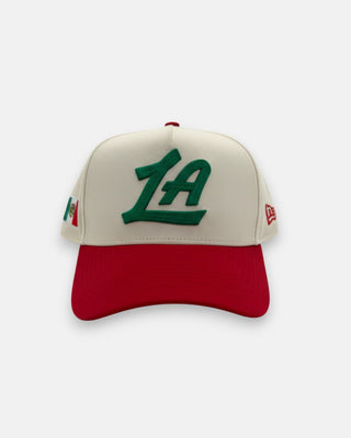 Two - Tone Clippers LA Mexico Heritage Snapback Hat - Headwear - Cream - 
