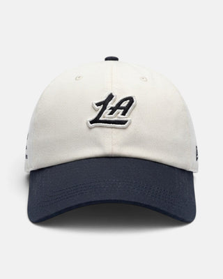 Two-Tone LA Clean Up Strapback Hat - Headwear - White - 60-000264