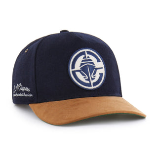 Two - Tone LA Clippers ’47 Script Strapback Hat - Headwear - Navy - 60-000159