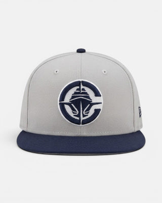 Two-Tone Primary Logo 5950 Fitted Hat - Headwear - Gray - 60-000113-7