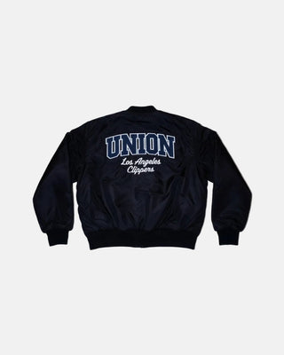 Union x LA Clippers Alpha Industries Bomber Jacket - Apparel - Black - 20-000577-S
