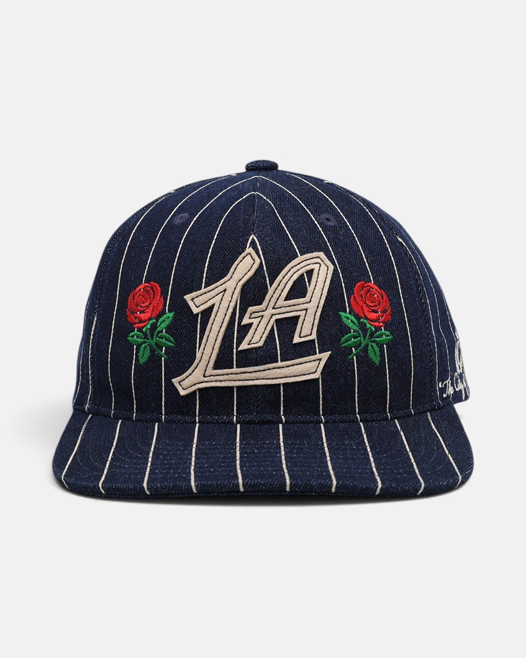 Unstructured LA Stripe Hat - Hats - Navy - 60-000374