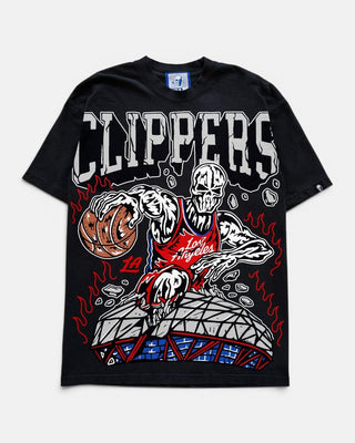 Warren Lotas X Clippers Graphic Tee - Apparel - Black - 20-000448-S