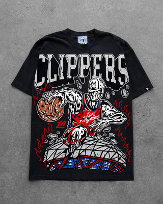 Warren Lotas X Clippers Graphic Tee - Apparel - Black - 20-000448-S