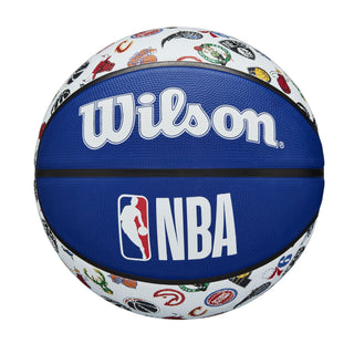 Wilson Red, White and Blue NBA All Team Rubber Basketball - Accessories - 80 - 000015