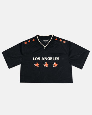 Women’s City Edition Mesh Crop Jersey - Apparel - Black - 30-000117-XS