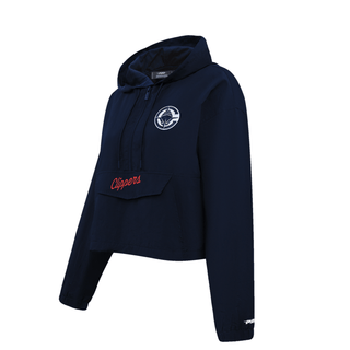 Women’s Clippers Half Zip Windbreaker Jacket - LA CLIPPERS TEAM STOREPro Standard30 - 000025 - XS