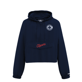 Women’s Clippers Half Zip Windbreaker Jacket - LA CLIPPERS TEAM STOREPro Standard30 - 000025 - XS