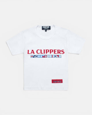 Women’s LA Clippers Baby Rib T-Shirt - Apparel - White - 30-000082-XS