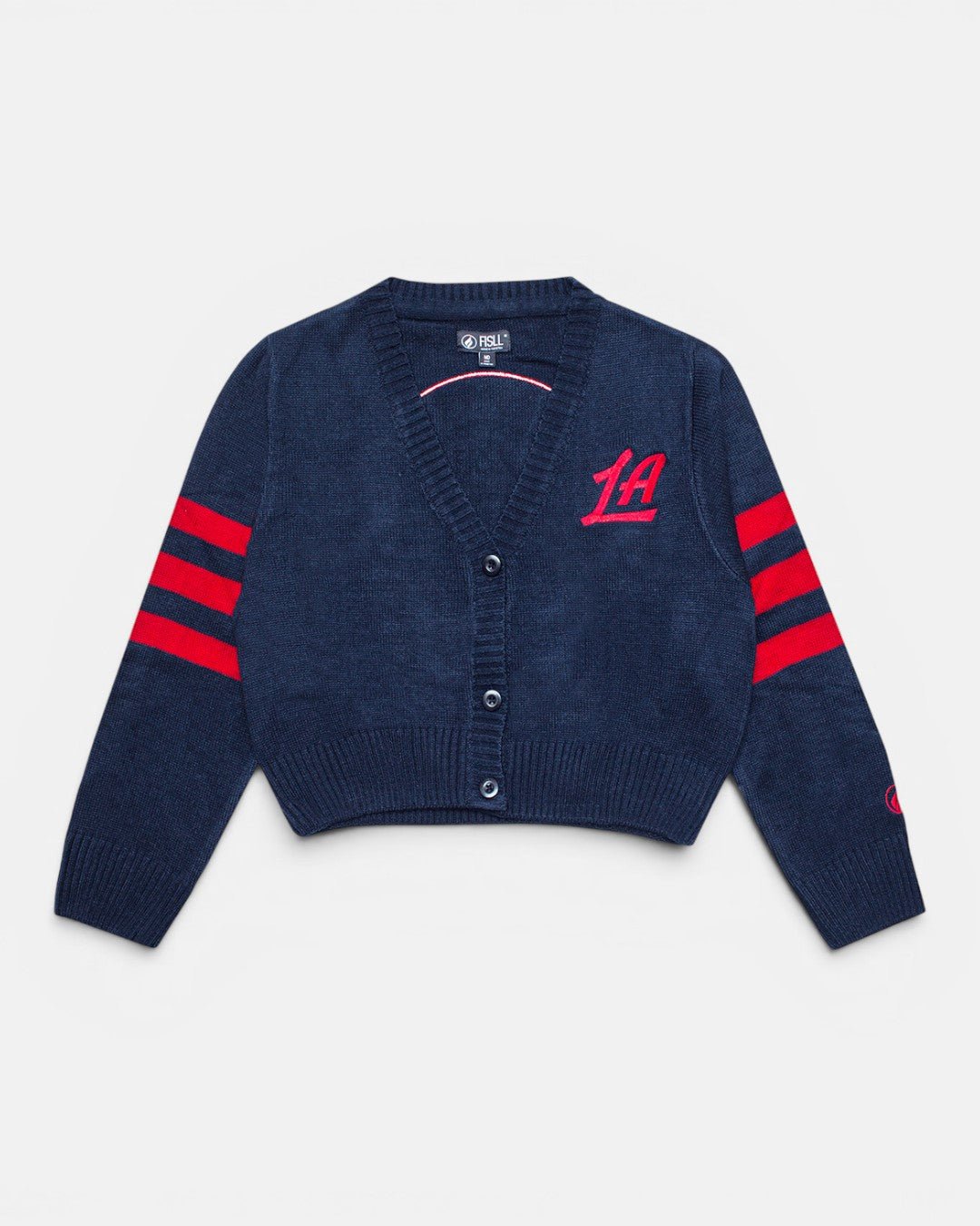 Women’s LA Cropped Cardigan - Navy - 30-000050-XS