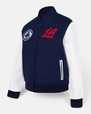 Women’s LA Varsity Jacket - Navy - 30-000024-XS