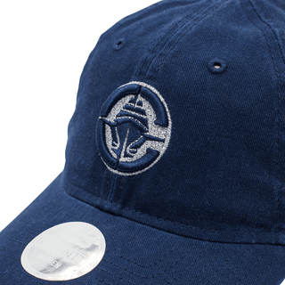 Women's Navy Primary Logo Glitz Adjustable Hat - LA CLIPPERS TEAM STORENew Era61 - 000001