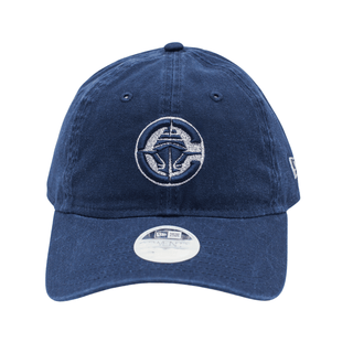 Women's Navy Primary Logo Glitz Adjustable Hat - LA CLIPPERS TEAM STORENew Era61 - 000001