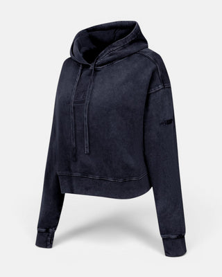 Women's Pro Standard Enzyme Wash Hoodie - Apparel - Navy - 30-000094-XS