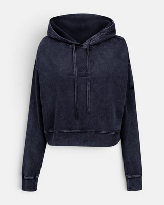Women's Pro Standard Enzyme Wash Hoodie - Apparel - Navy - 30-000094-XS