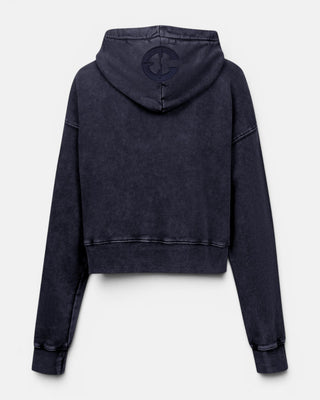 Women's Pro Standard Enzyme Wash Hoodie - Apparel - Navy - 30-000094-XS