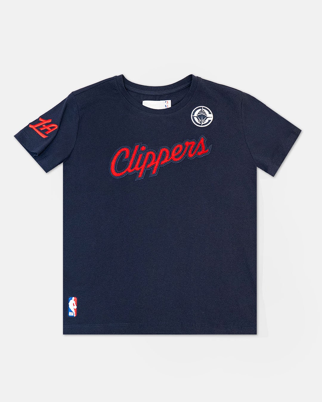 Youth Clippers Logo Tee - Apparel - Navy - 40-000062-S