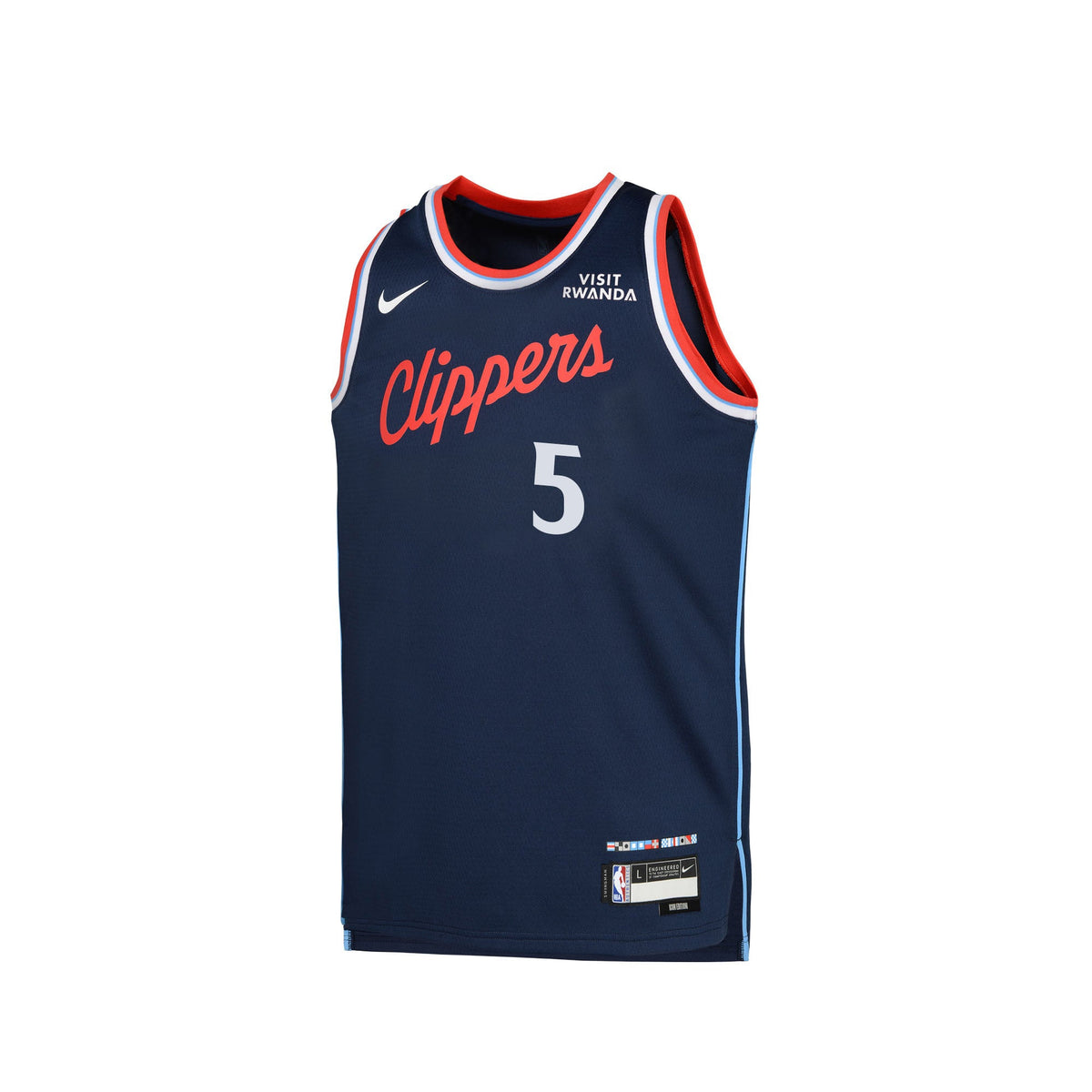 Youth Derrick Jones Jr. Icon Jersey - Jerseys - Navy - 12-000039-S