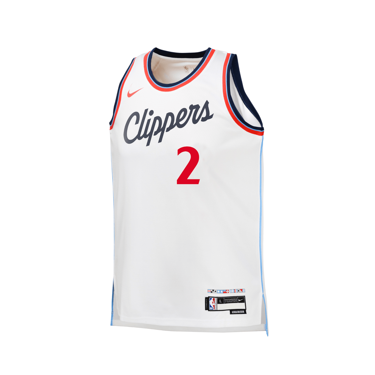 Youth Kawhi Leonard Association Jersey - Jerseys - White - 12-000010-S