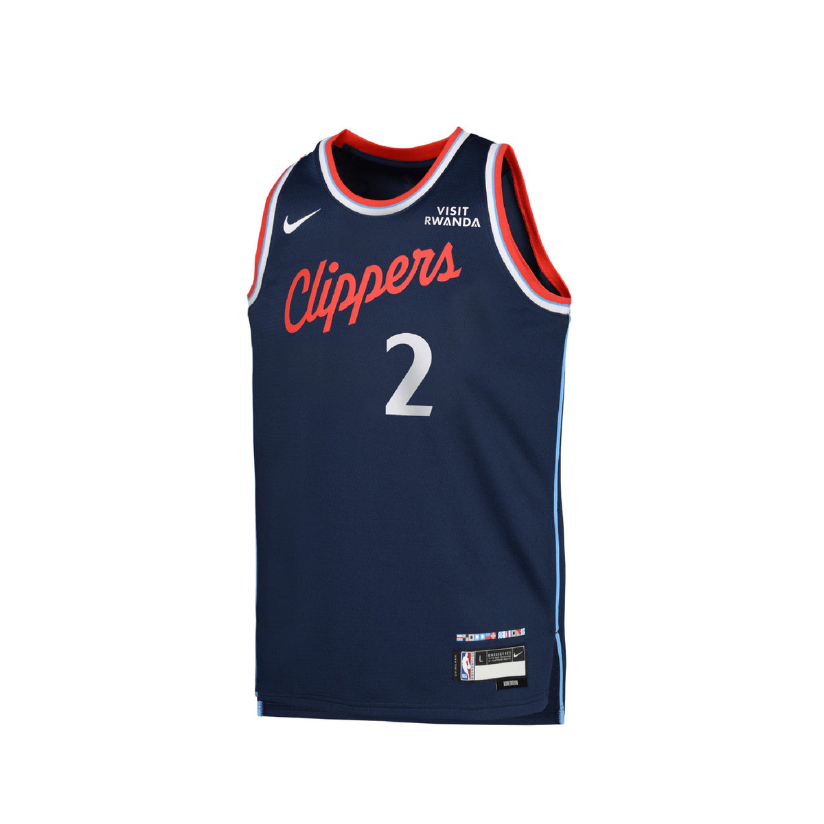 Youth Kawhi Leonard Icon Jersey - Jerseys - Navy - 12-000005-S
