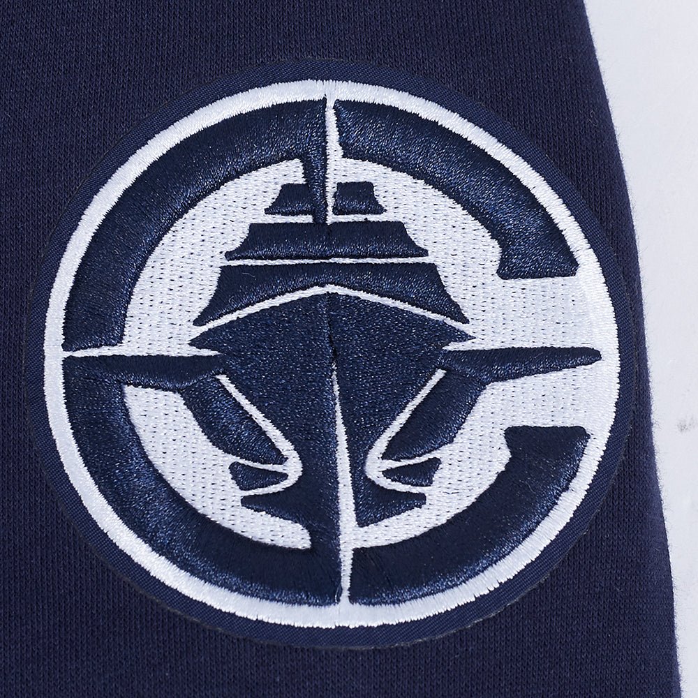 Youth LA Clippers Classic Patch Zip Hoodie - Apparel - Navy - 40-000056-S