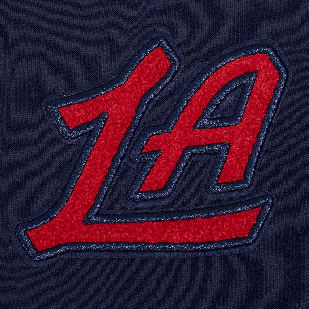 Youth LA Clippers Classic Patch Zip Hoodie - Apparel - Navy - 40-000056-S