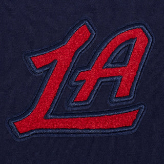 Youth LA Clippers Classic Patch Zip Hoodie - Apparel - Navy - 40-000056-S