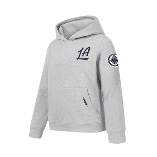 Youth LA Clippers Pro Standard Heather Grey Patch Hoodie - Apparel - Gray - 40-000058-S