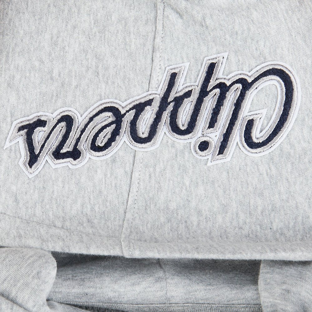 Youth LA Clippers Pro Standard Heather Grey Patch Hoodie - Apparel - Gray - 40-000058-S