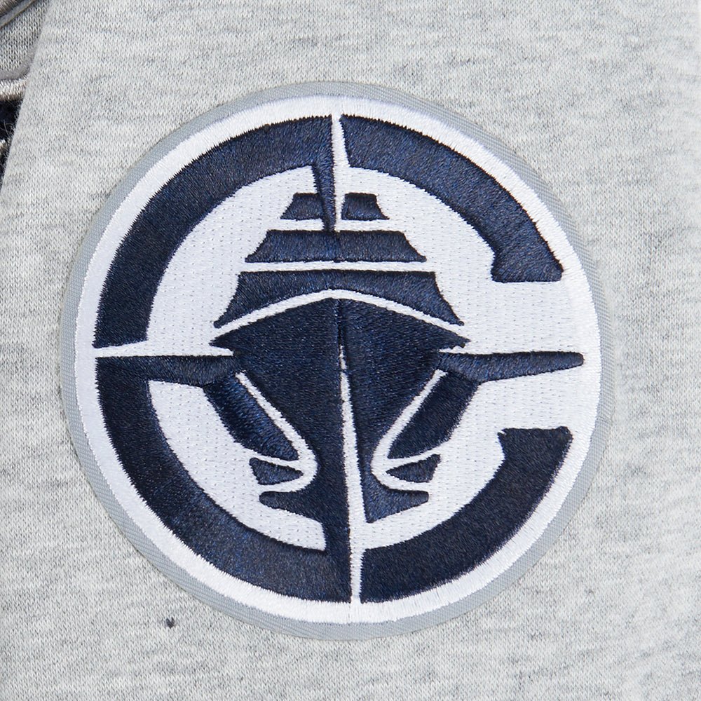 Youth LA Clippers Pro Standard Heather Grey Patch Hoodie - Apparel - Gray - 40-000058-S
