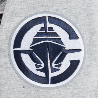 Youth LA Clippers Pro Standard Heather Grey Patch Hoodie - Apparel - Gray - 40-000058-S